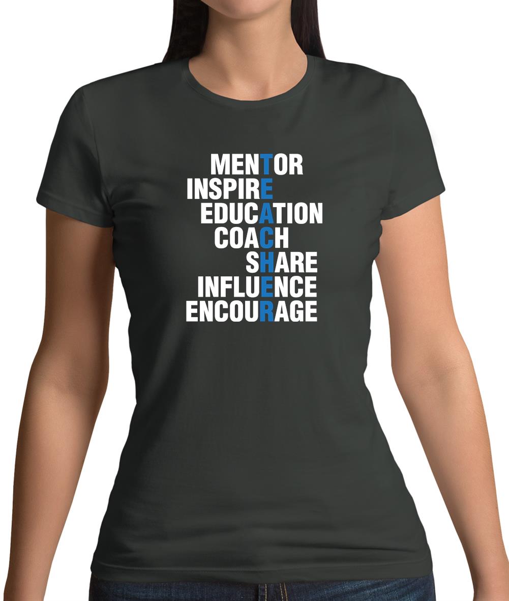 Teacher Quote Womens T-Shirt Teacher Quote Womens T-Shirt