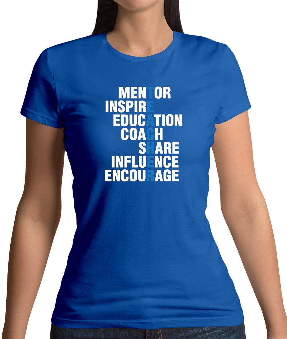 Teacher Quote Womens T-Shirt Teacher Quote Womens T-Shirt