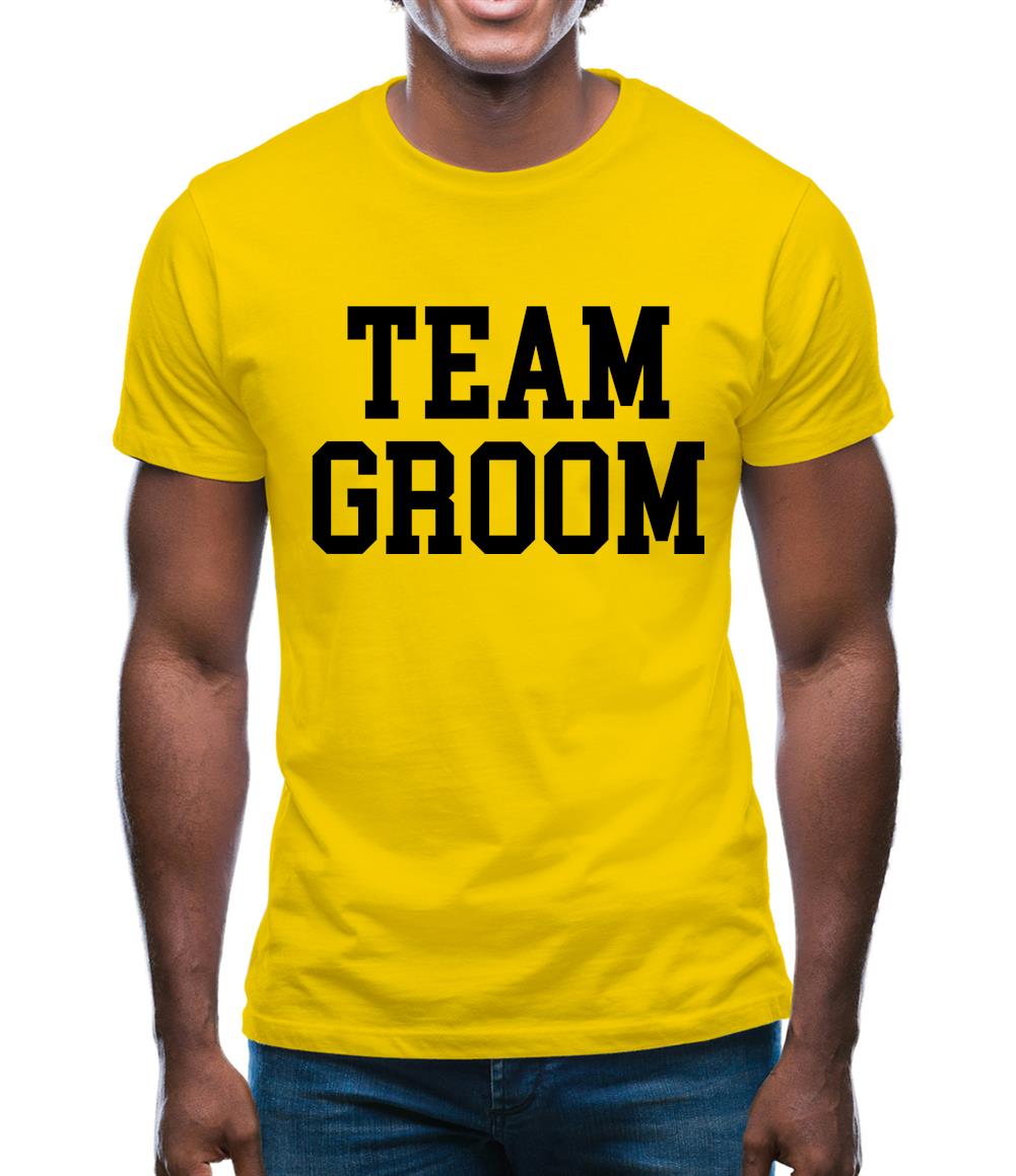 Team Groom Mens T-Shirt Team Groom Mens T-Shirt