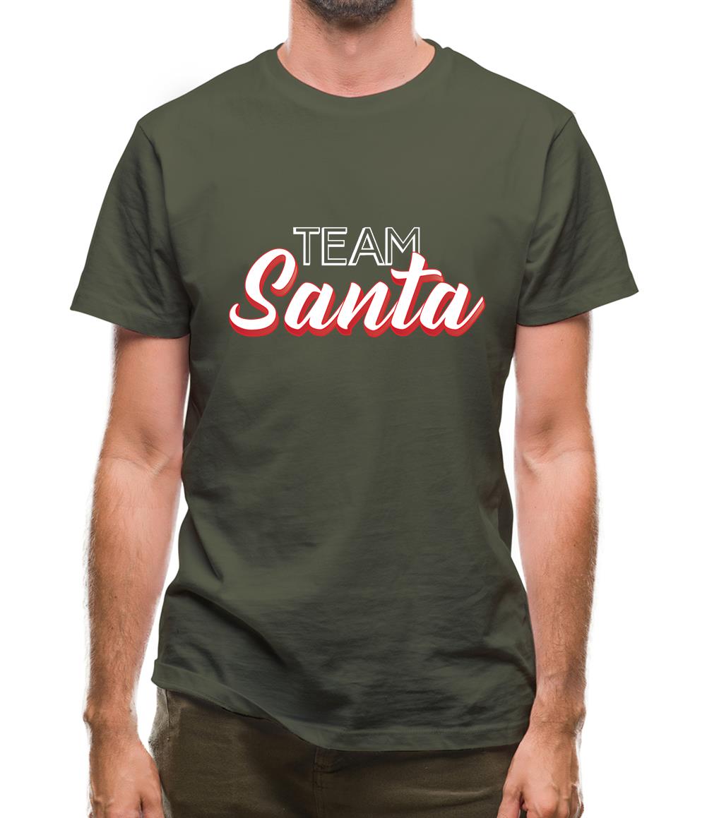 Team Santa Mens T-Shirt Team Santa Mens T-Shirt