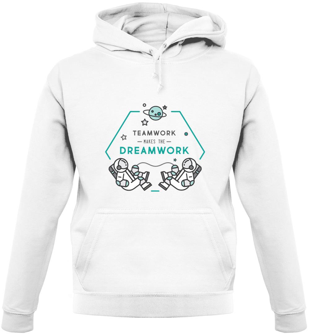 Teamwork Makes The Dream Work Unisex Hoodie Teamwork Makes The Dream Work Unisex Hoodie