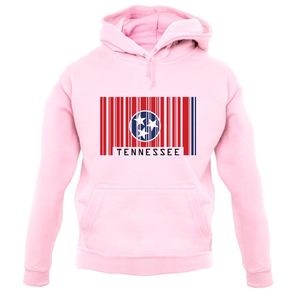 Tennessee Barcode Style Flag unisex hoodie Tennessee Barcode Style Flag unisex hoodie