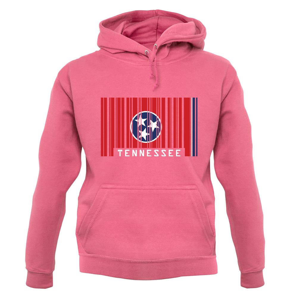 Tennessee Barcode Style Flag unisex hoodie Tennessee Barcode Style Flag unisex hoodie