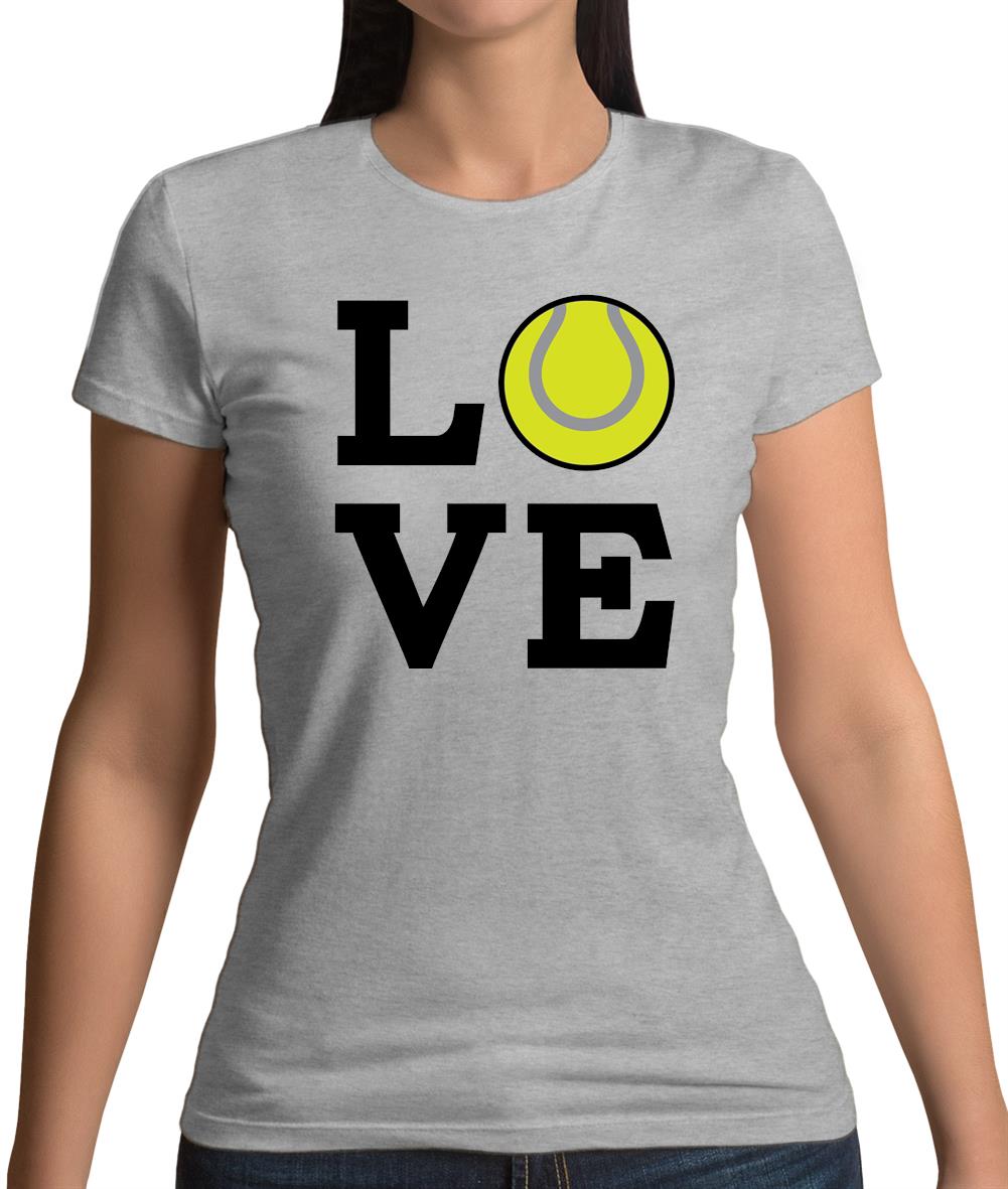 Love Tennis Womens T-Shirt Love Tennis Womens T-Shirt
