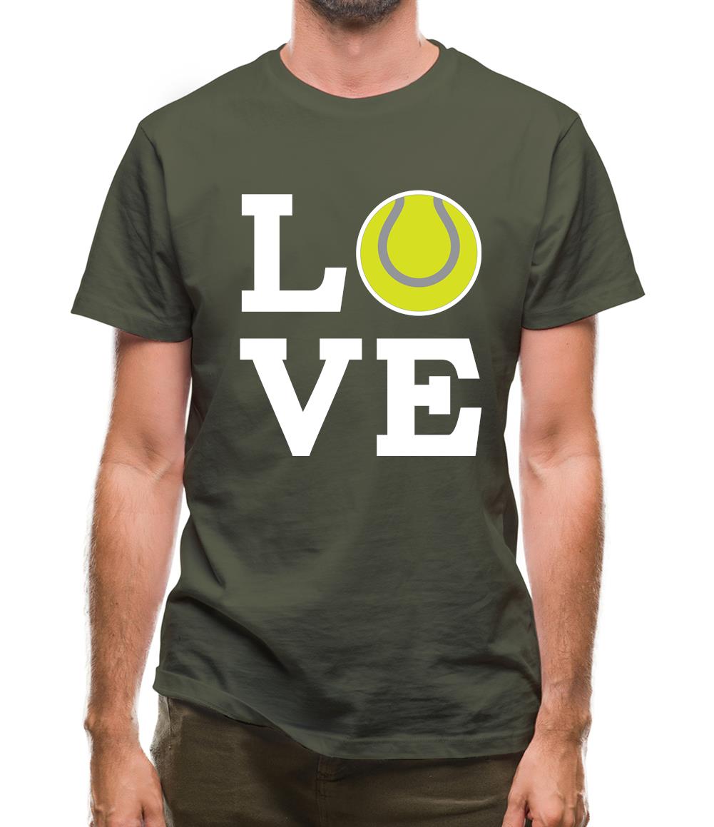 Love Tennis Mens T-Shirt Love Tennis Mens T-Shirt