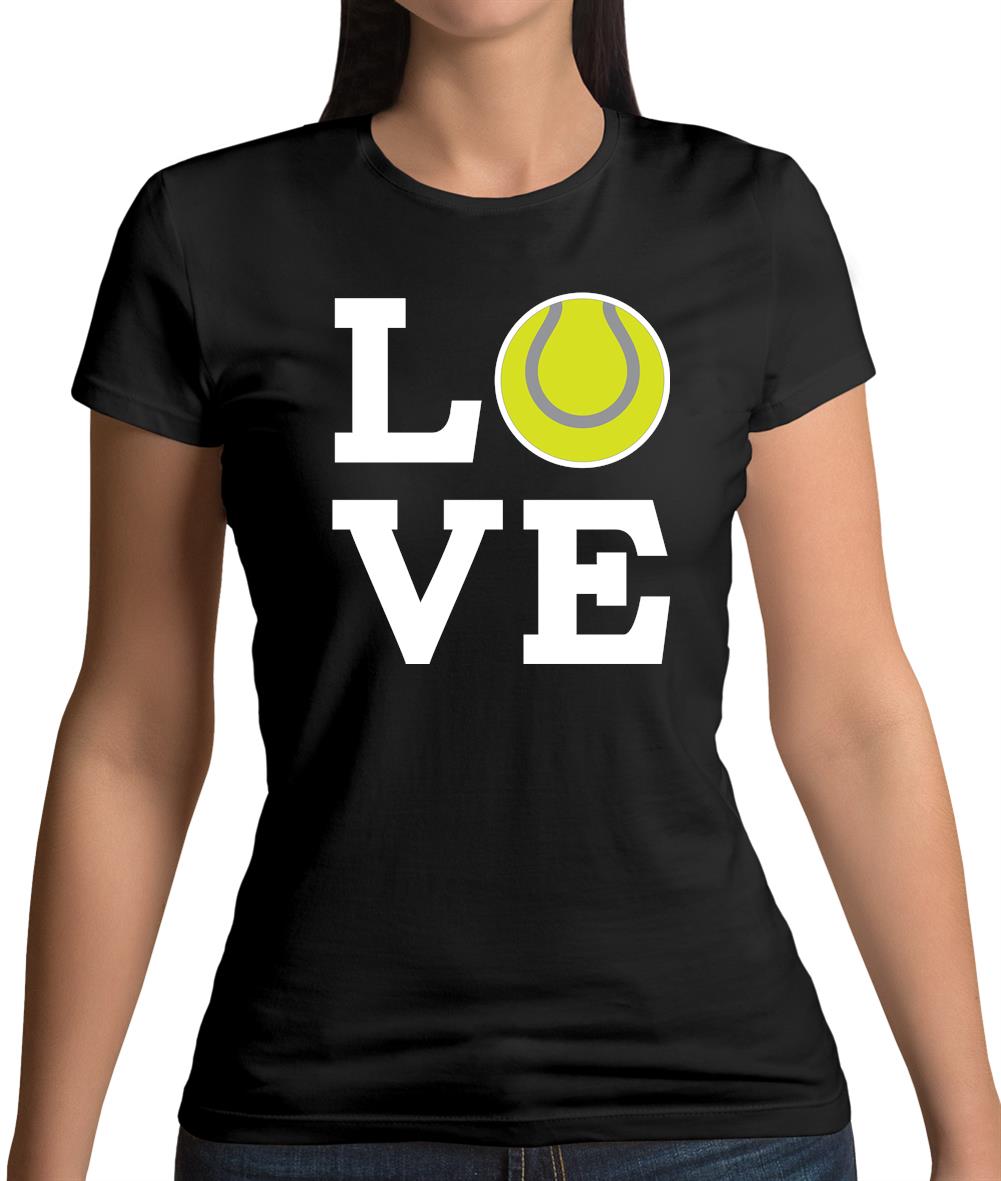 Love Tennis Womens T-Shirt Love Tennis Womens T-Shirt