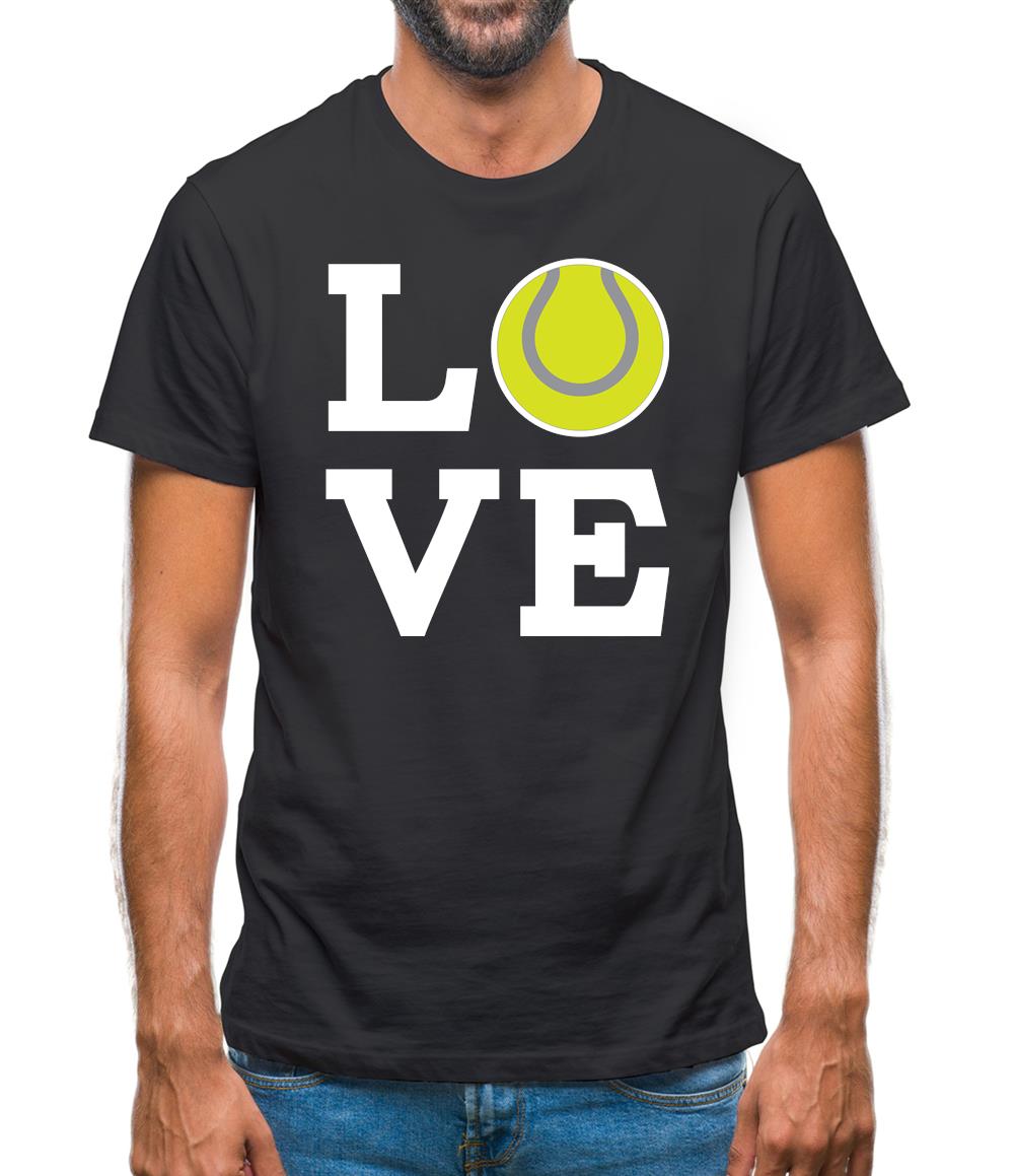 Love Tennis Mens T-Shirt Love Tennis Mens T-Shirt