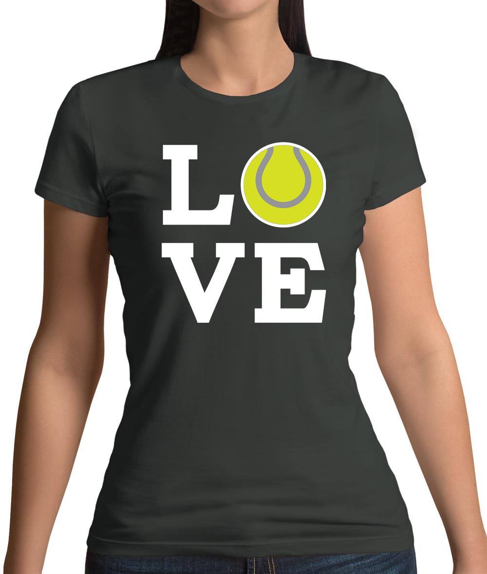 Love Tennis Womens T-Shirt Love Tennis Womens T-Shirt
