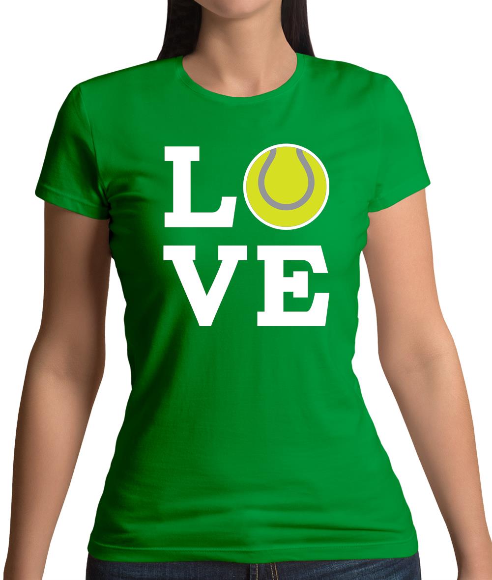 Love Tennis Womens T-Shirt Love Tennis Womens T-Shirt