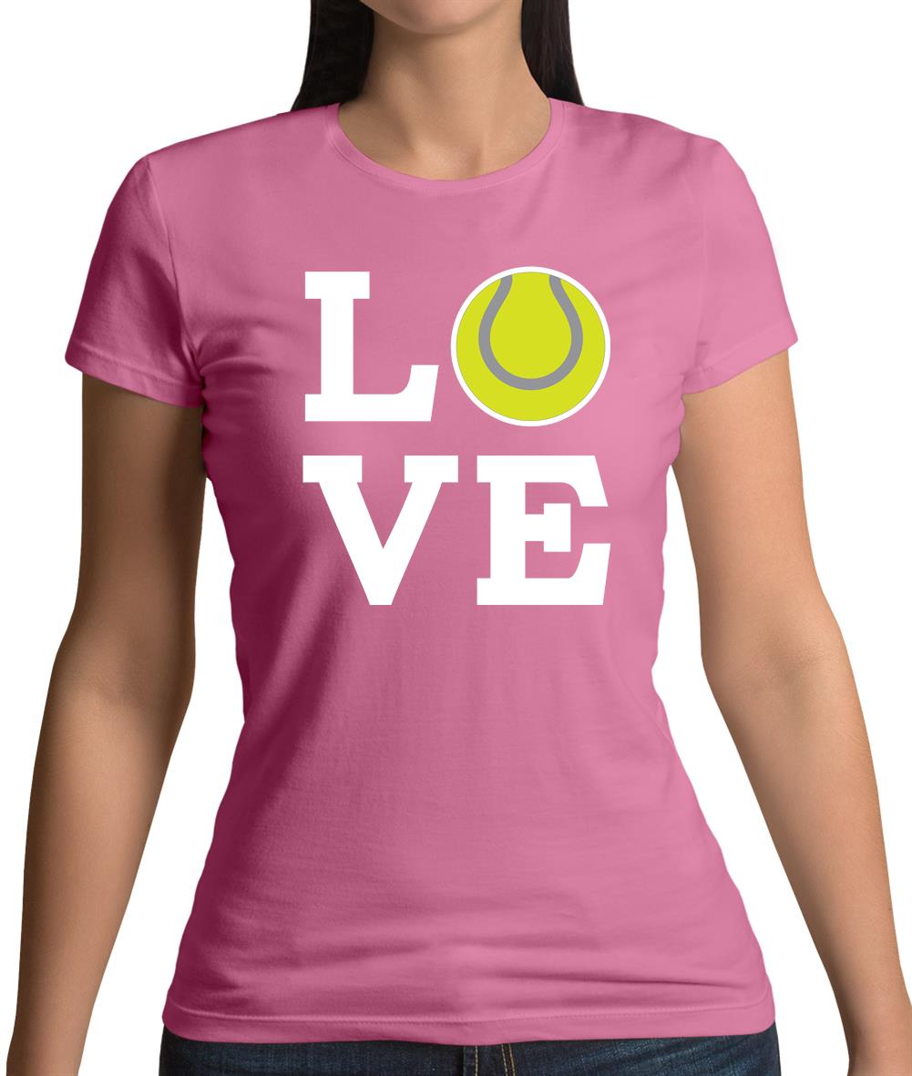Love Tennis Womens T-Shirt Love Tennis Womens T-Shirt