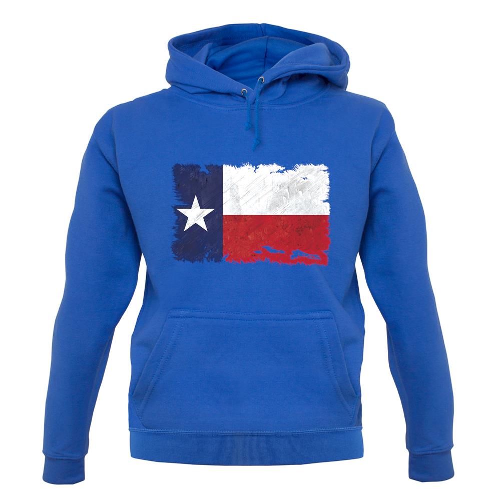 Texas Grunge Style Flag unisex hoodie Texas Grunge Style Flag unisex hoodie