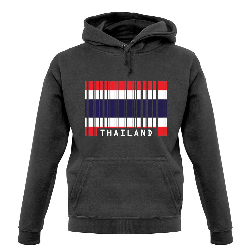 Thailand Barcode Style Flag unisex hoodie Thailand Barcode Style Flag unisex hoodie