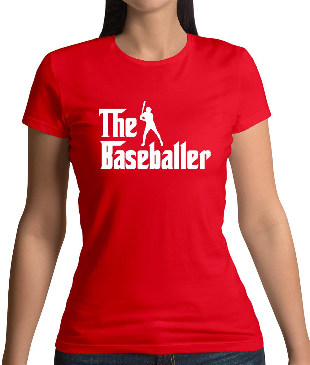 The Baseballer  Womens T-Shirt The Baseballer  Womens T-Shirt