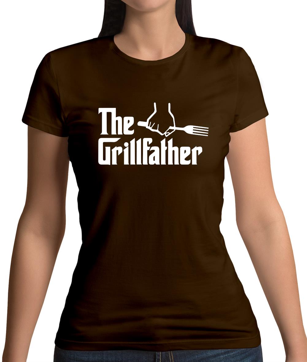The Grillfather Womens T-Shirt The Grillfather Womens T-Shirt