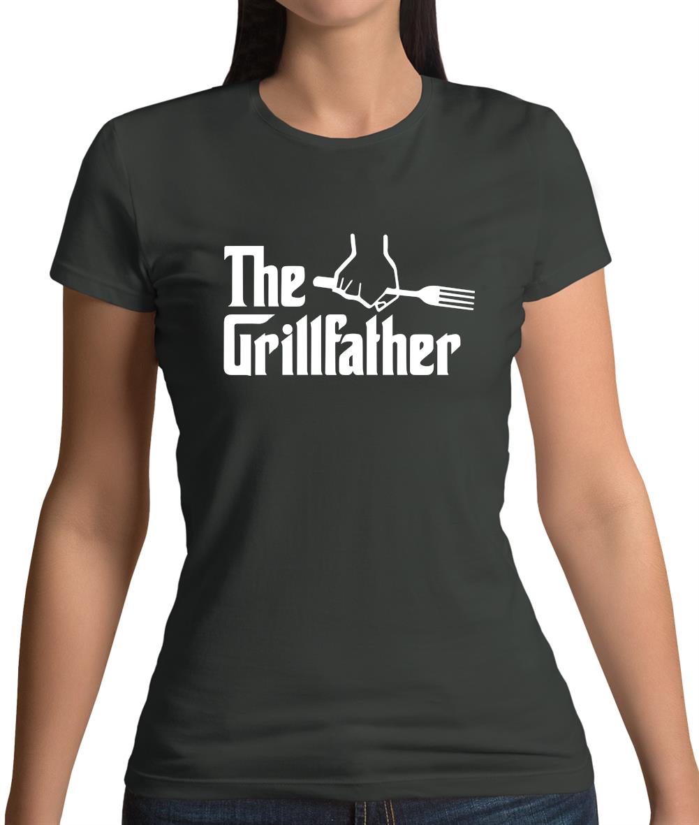 The Grillfather Womens T-Shirt The Grillfather Womens T-Shirt