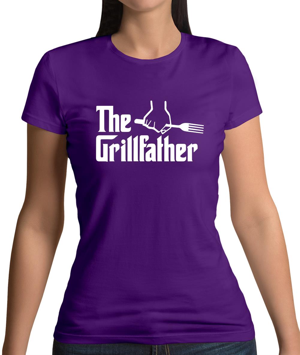 The Grillfather Womens T-Shirt The Grillfather Womens T-Shirt