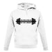 Gym Is For Life, Not Just For January unisex hoodie