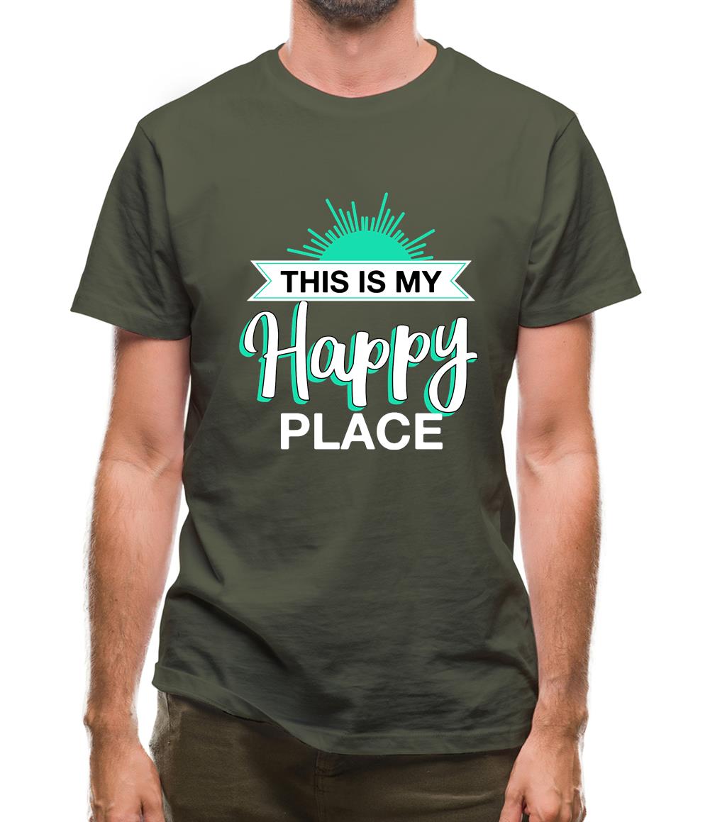 This Is My Happy Place Mens T-Shirt This Is My Happy Place Mens T-Shirt
