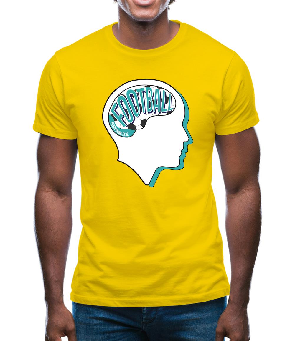Football Is What I Think Mens T-Shirt Football Is What I Think Mens T-Shirt