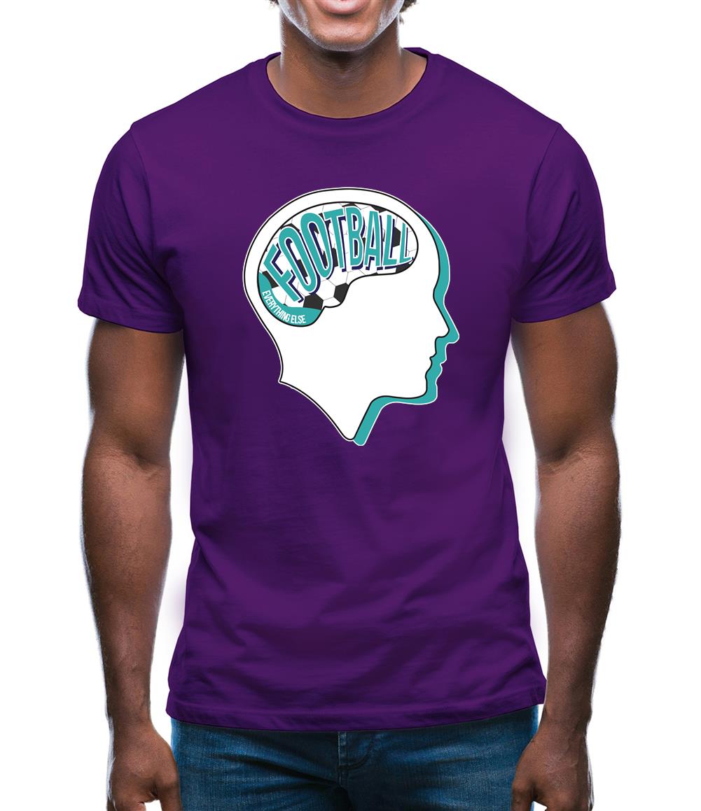 Football Is What I Think Mens T-Shirt Football Is What I Think Mens T-Shirt
