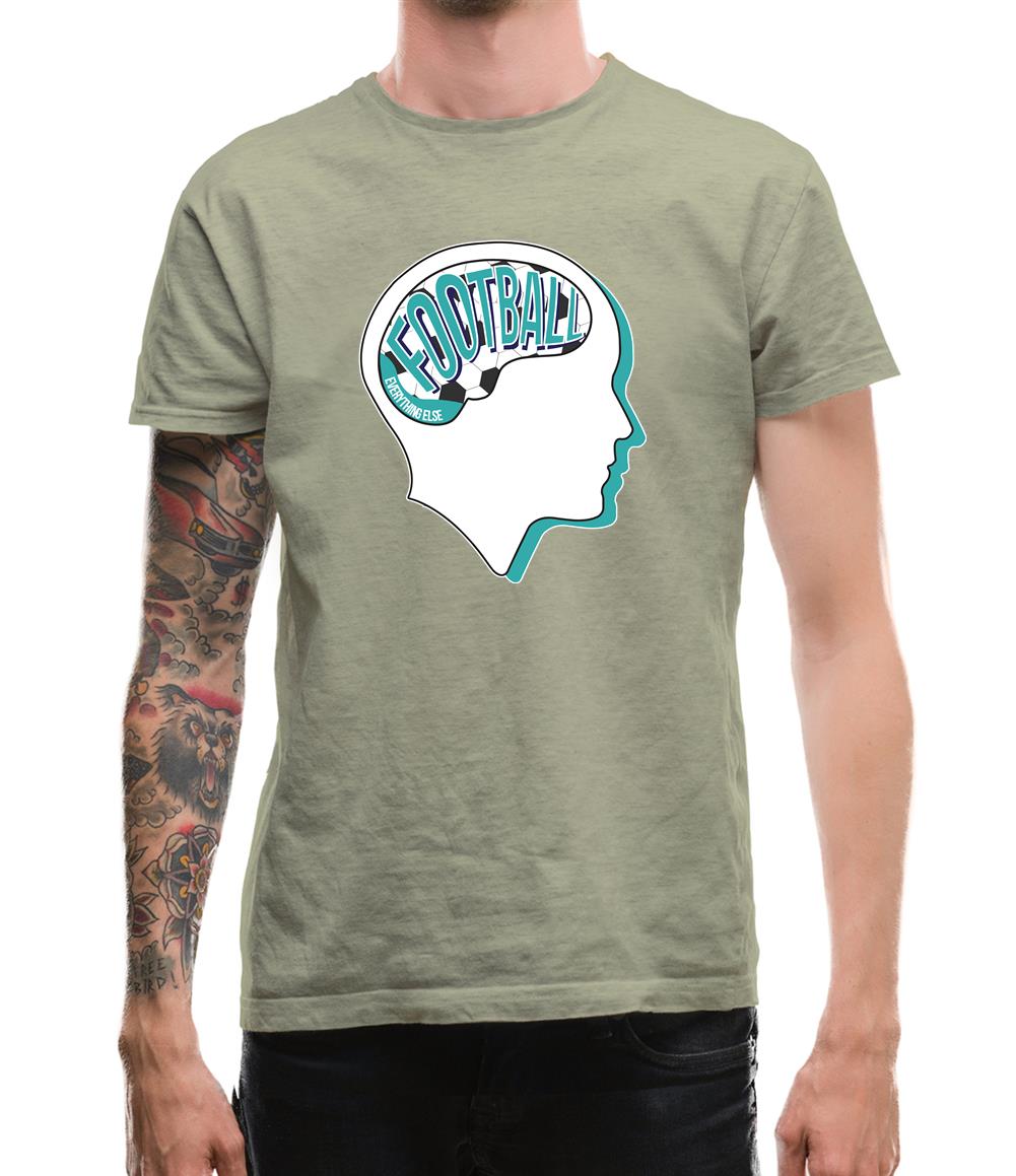 Football Is What I Think Mens T-Shirt Football Is What I Think Mens T-Shirt