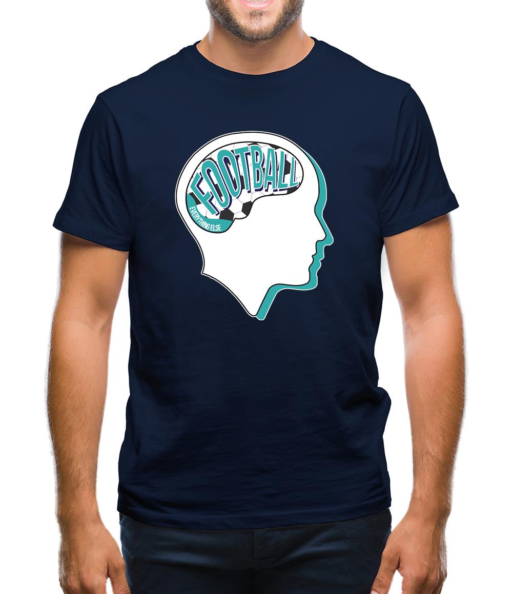 Football Is What I Think Mens T-Shirt Football Is What I Think Mens T-Shirt