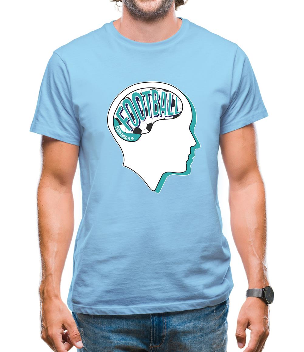 Football Is What I Think Mens T-Shirt Football Is What I Think Mens T-Shirt