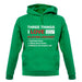 Three Things I Love Nearly As Much As Cricket unisex hoodie Three Things I Love Nearly As Much As Cricket unisex hoodie