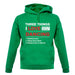 Three Things I Love Nearly As Much As Dancing unisex hoodie Three Things I Love Nearly As Much As Dancing unisex hoodie