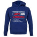 Three Things I Love Nearly As Much As Dancing unisex hoodie Three Things I Love Nearly As Much As Dancing unisex hoodie