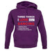 Three Things I Love Nearly As Much As Dancing unisex hoodie Three Things I Love Nearly As Much As Dancing unisex hoodie