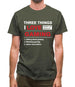 Three Things I Love Nearly As Much As Gaming Mens T-Shirt Three Things I Love Nearly As Much As Gaming Mens T-Shirt