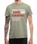 Three Things I Love Nearly As Much As Gaming Mens T-Shirt Three Things I Love Nearly As Much As Gaming Mens T-Shirt