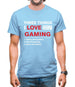 Three Things I Love Nearly As Much As Gaming Mens T-Shirt Three Things I Love Nearly As Much As Gaming Mens T-Shirt