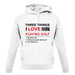 Three Things I Love Nearly As Much As Golf unisex hoodie Three Things I Love Nearly As Much As Golf unisex hoodie