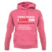 Three Things I Love Nearly As Much As Gymnastics unisex hoodie Three Things I Love Nearly As Much As Gymnastics unisex hoodie
