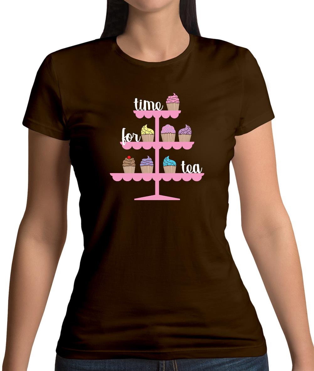 Time For Tea Womens T-Shirt Time For Tea Womens T-Shirt