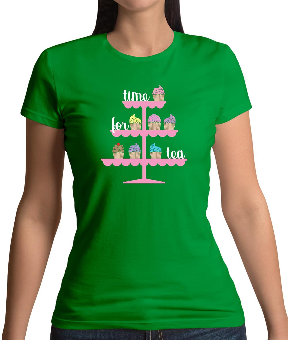 Time For Tea Womens T-Shirt Time For Tea Womens T-Shirt