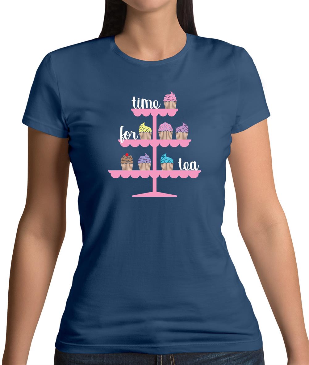 Time For Tea Womens T-Shirt Time For Tea Womens T-Shirt