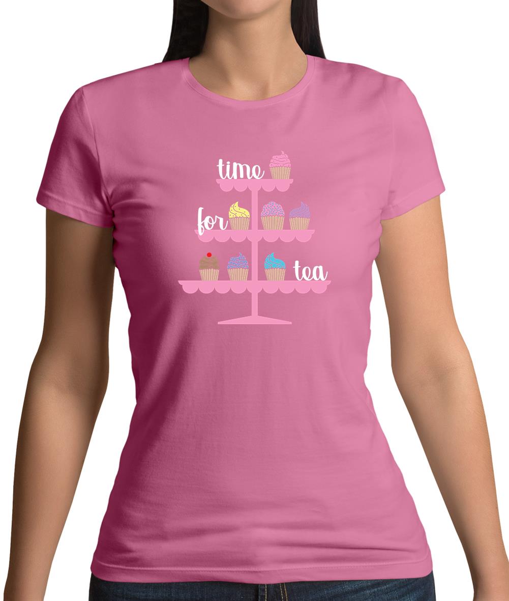 Time For Tea Womens T-Shirt Time For Tea Womens T-Shirt