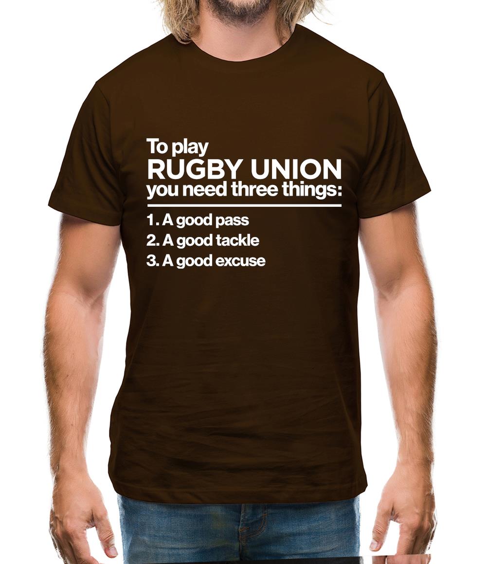 To Play Rugby Union Mens T-Shirt To Play Rugby Union Mens T-Shirt