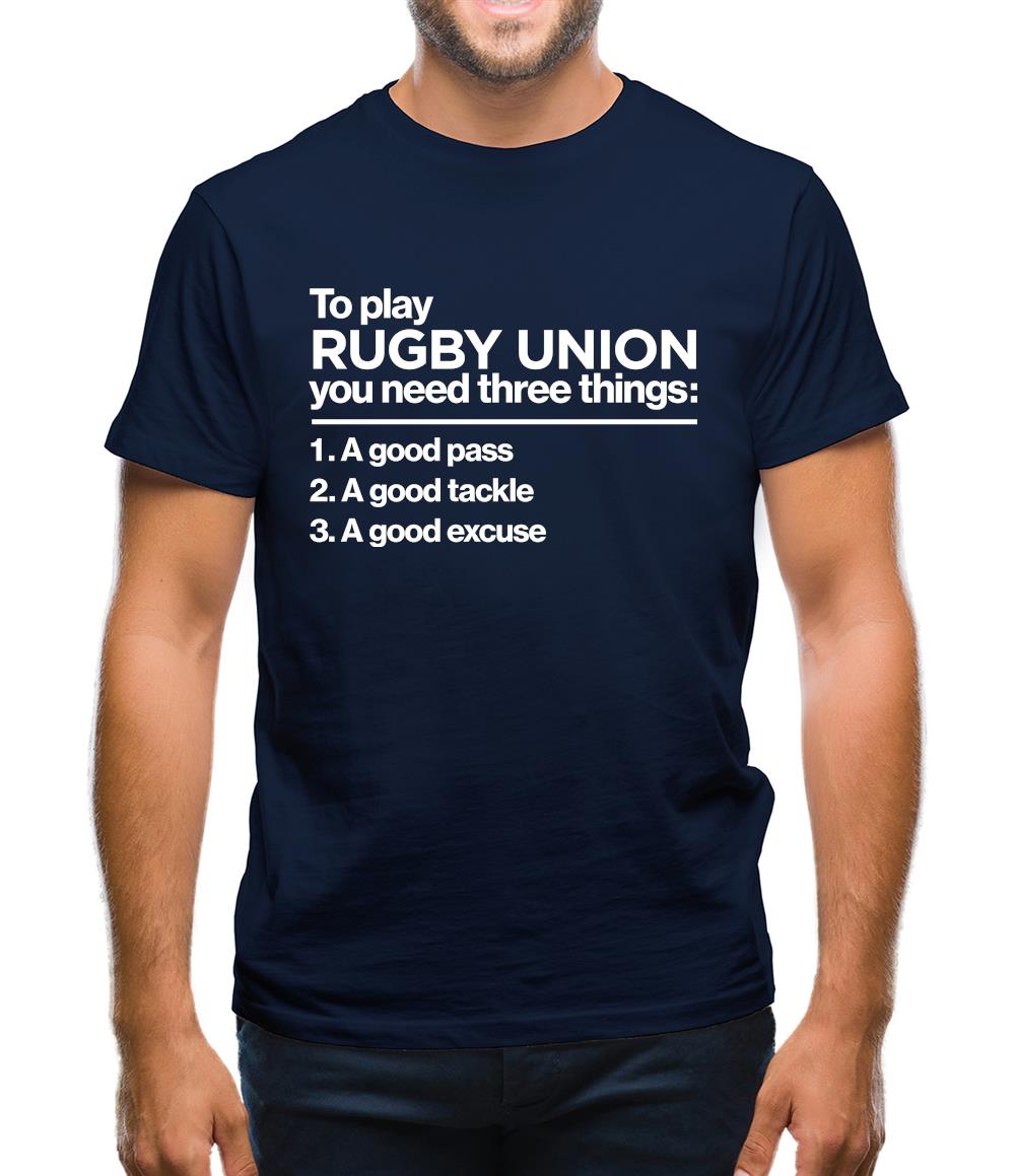 To Play Rugby Union Mens T-Shirt To Play Rugby Union Mens T-Shirt