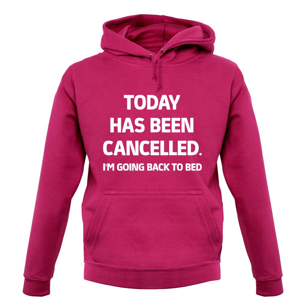 Today Has Been Cancelled unisex hoodie Today Has Been Cancelled unisex hoodie