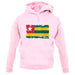 Togo Grunge Style Flag unisex hoodie Togo Grunge Style Flag unisex hoodie