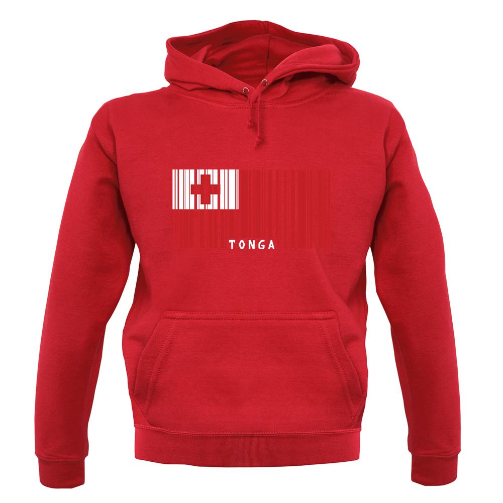 Tonga Barcode Style Flag unisex hoodie Tonga Barcode Style Flag unisex hoodie