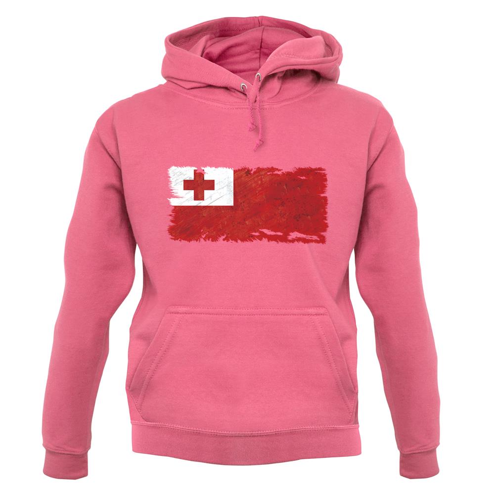 Tonga Grunge Style Flag unisex hoodie Tonga Grunge Style Flag unisex hoodie