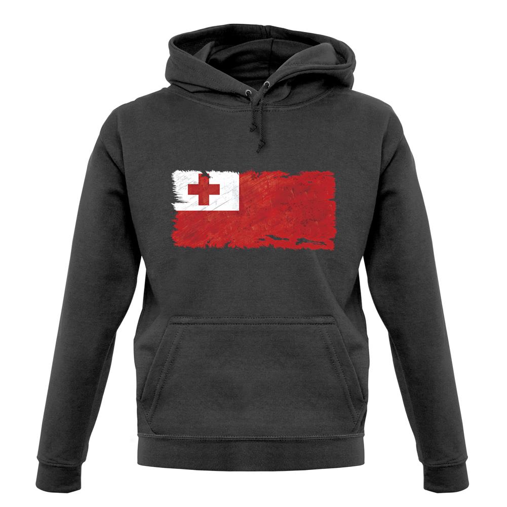 Tonga Grunge Style Flag unisex hoodie Tonga Grunge Style Flag unisex hoodie