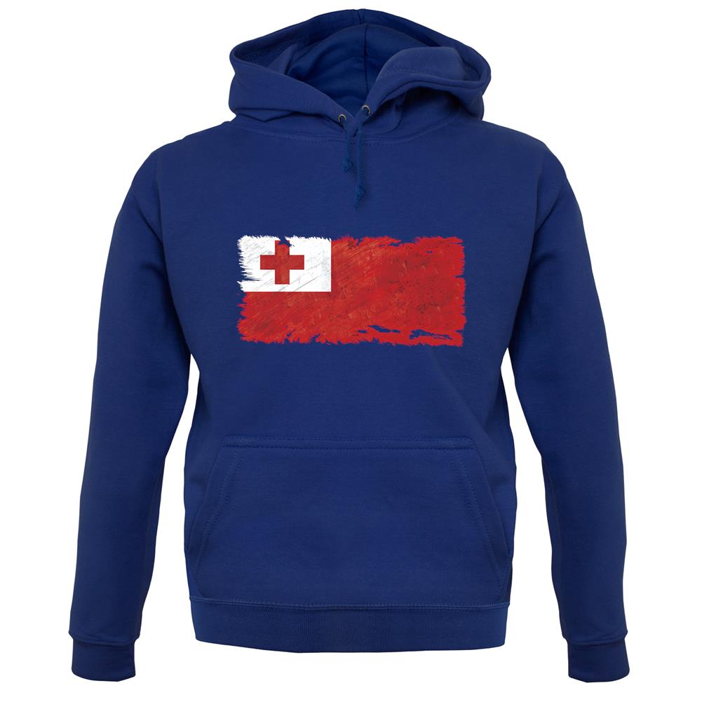 Tonga Grunge Style Flag unisex hoodie Tonga Grunge Style Flag unisex hoodie