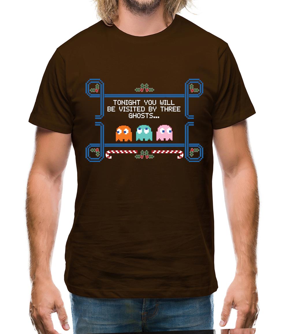 Visited By Three Ghosts Mens T-Shirt Visited By Three Ghosts Mens T-Shirt