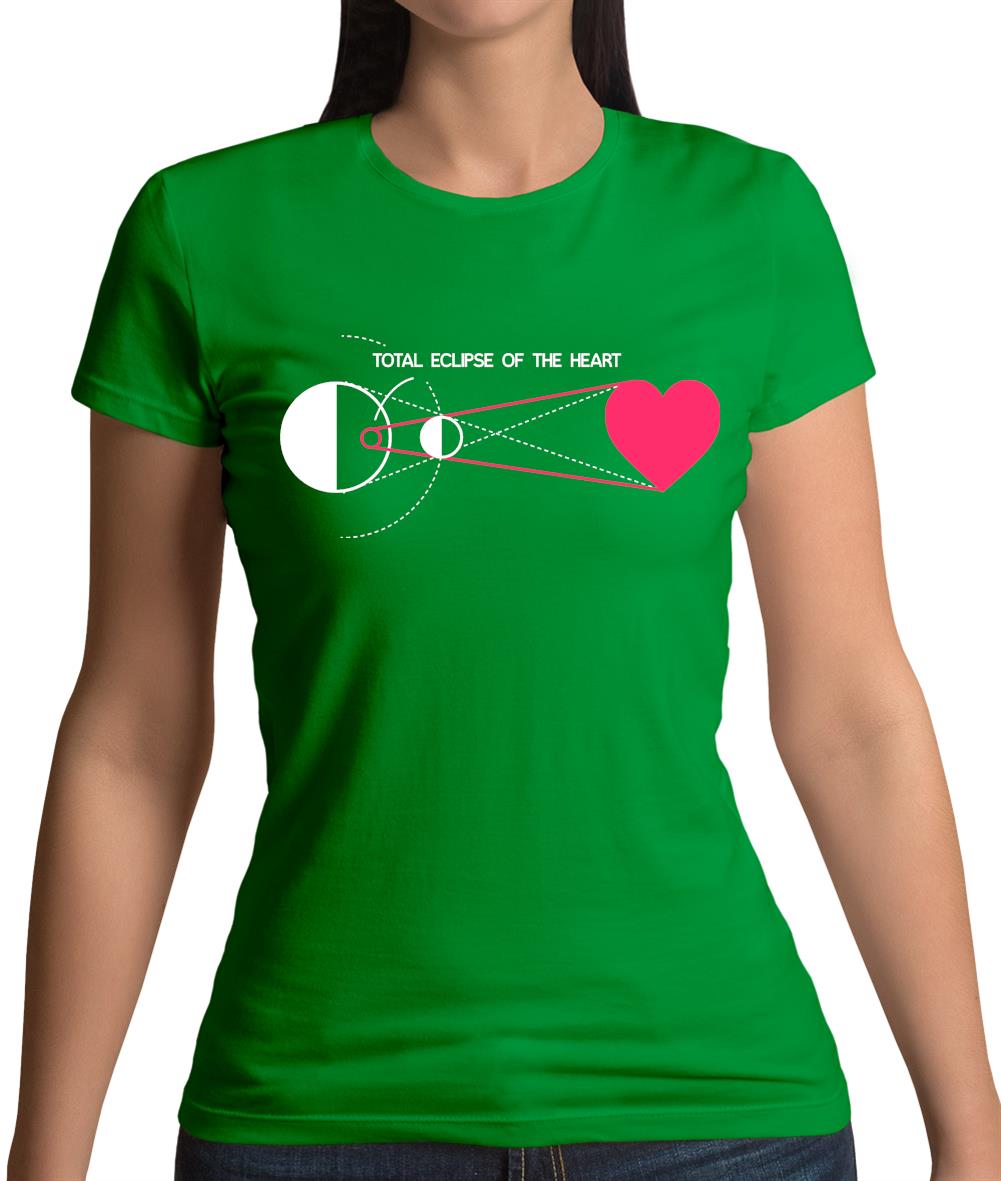 Total Eclipse Of The Heart Womens T-Shirt Total Eclipse Of The Heart Womens T-Shirt